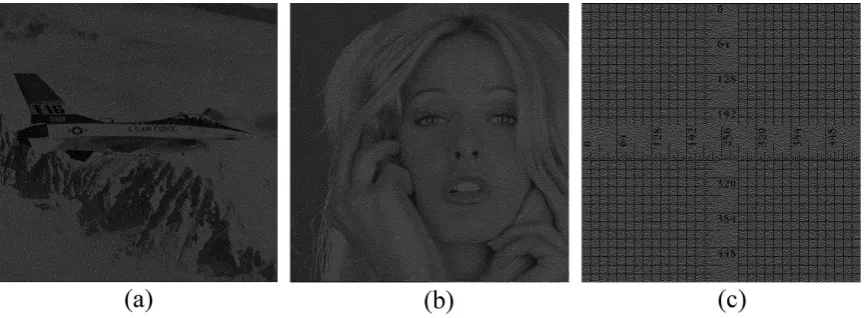 Figure 9: The experimental results for Scheme 4. All are of image size 1024×1024
