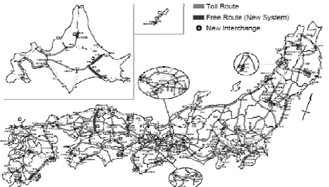 Fig. 2 Japanese network (Source Morichi, 2007) 