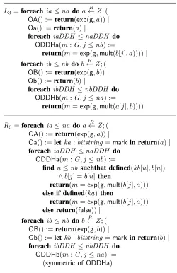 Figure 4.Computational Difﬁe-Hellman assumption