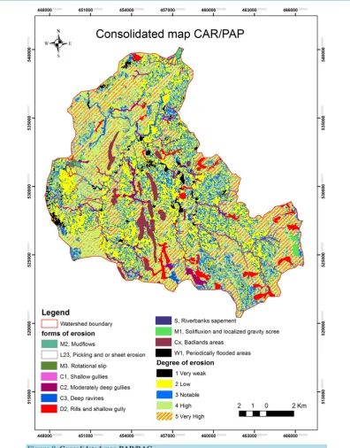 Figure 9. Consolidated map PAP/RAC.  