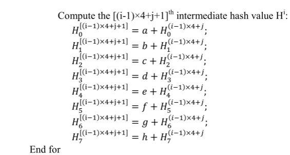Fig. 8  of the Appendix provides a code snippet example for writing 4256 message scheduling using SSE/AVX C intrinsic (to compile, note that the Intel Compiler (icc) uses AVX instructions (instead of regular SSE), if the compilation flag ‘-xAVX’ is used)