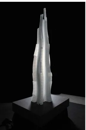 Figure 3: Skyscraper model by Osamu Moser. Image: c⃝2009 Alain Herzog.
