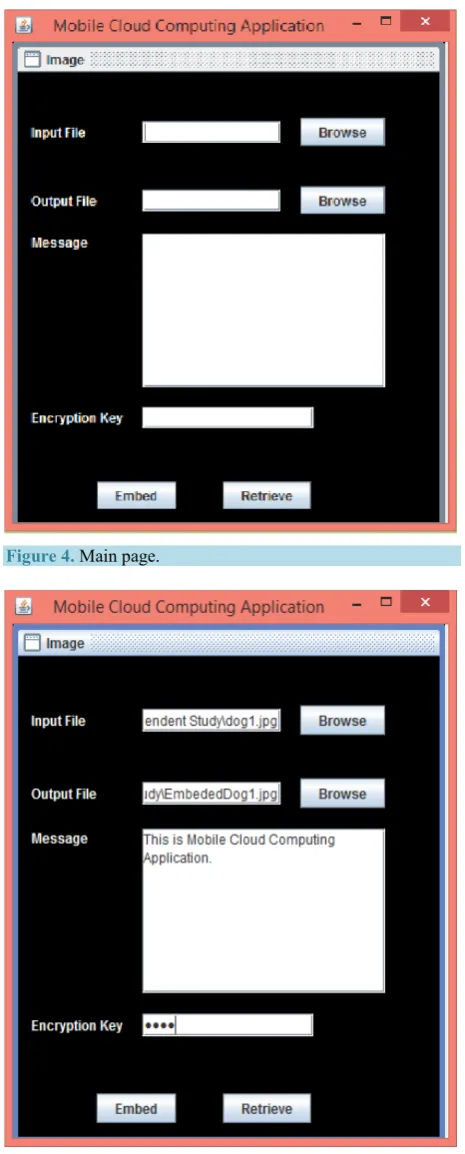 Figure 4. Main page. 