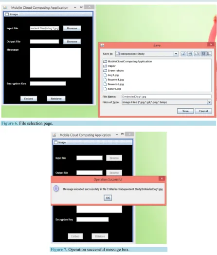 Figure 6. File selection page. 
