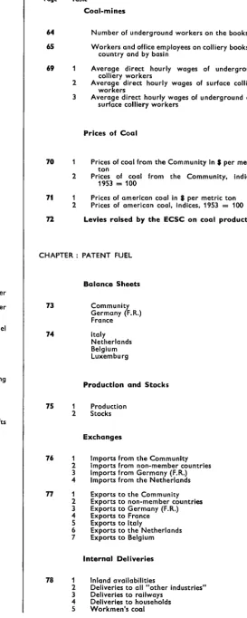 Table Exchanges Page Table Coal-mines 