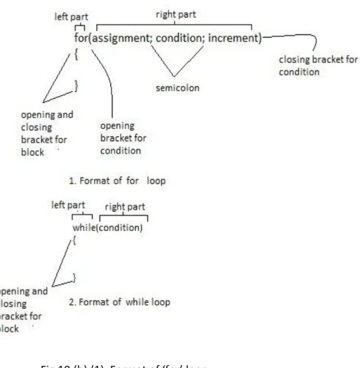 Fig. 10.(a). Format for do-while loop. 