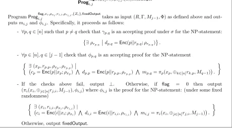 Figure 2: Obfuscated Programs in the Protocol