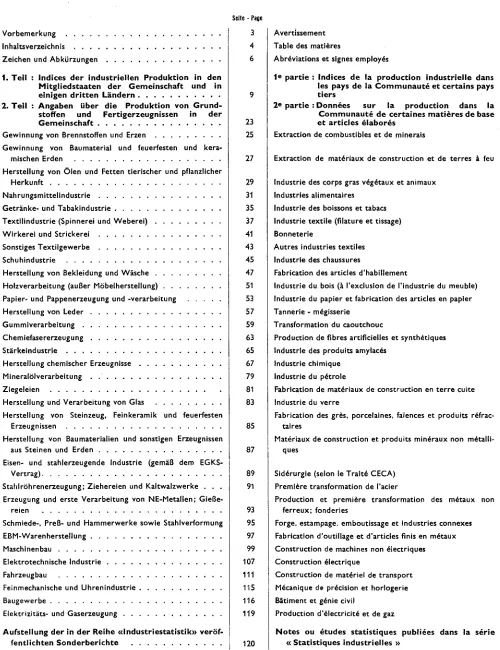 TABLE DES MATIÈRES 