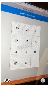 Figure 9: Decoding and decryption of 4,800 bitsof ciphertext with Moir´e noise