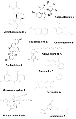 Table 2. Compounds and anticancer activity described for bryozoans. 