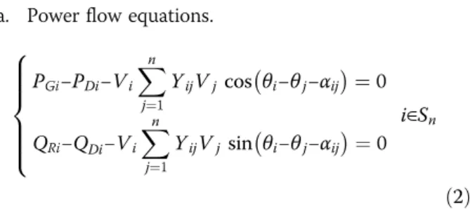 Fig. 1 Explanation of conventional transient stability constraints. Whether the system transient stability requirement is satisfied or not can be determined by calculating whether the sum of the excess area of each generator ’s swing curve is less than or 
