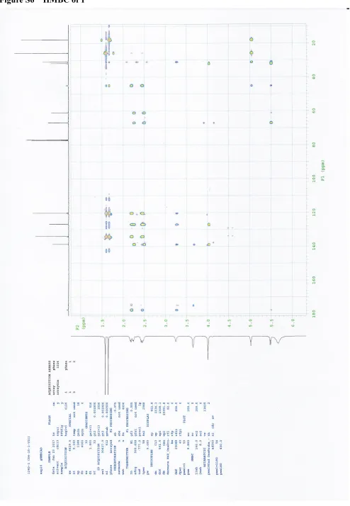 Figure S6  HMBC of 1 