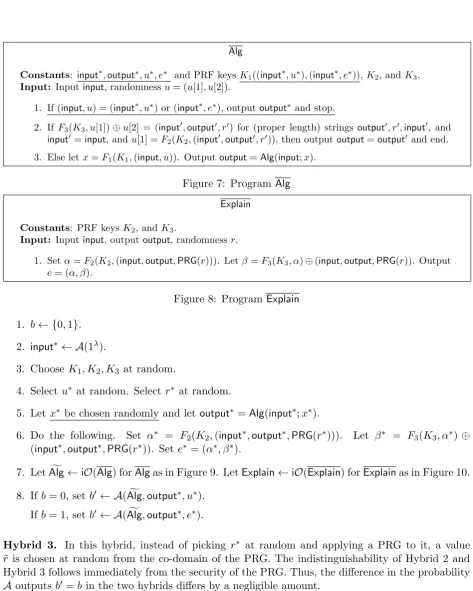 Figure 7: Program Alg