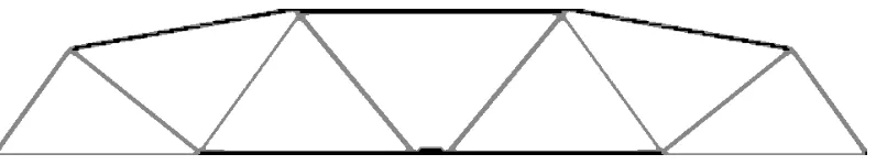 Fig. 10. Design domain for the beam with a roller support.