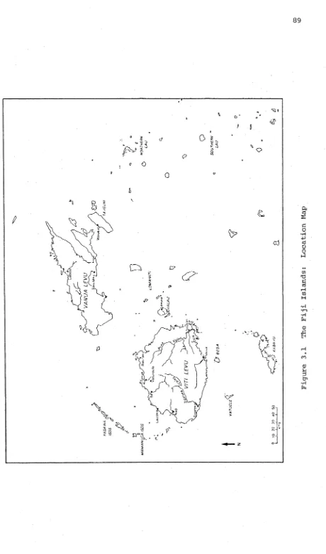 Figure 3.1 The Fiji Islands: 