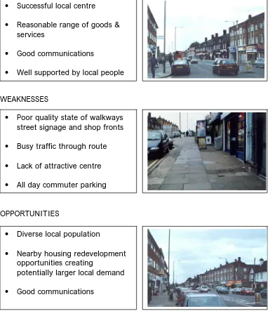 Fig. 9.6 Preston Road SWOT Analysis  