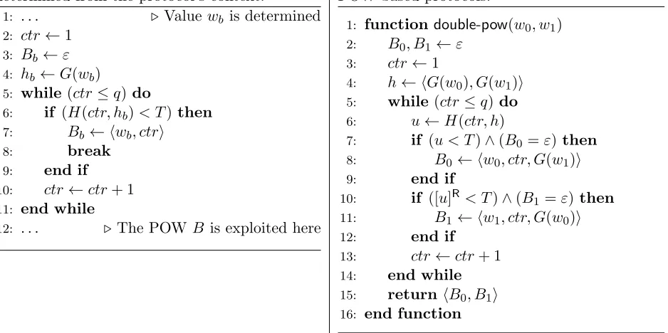 Figure 8: The 2-for-1 POW transformation.