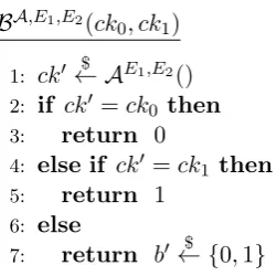 Figure 12: Simulator used in the proof of Theorem 7.
