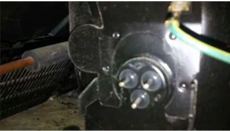 Figure 1.3: Compressor for refrigerator that does not have terminal markings 