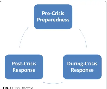 Fig. 1 Crisis life cycle