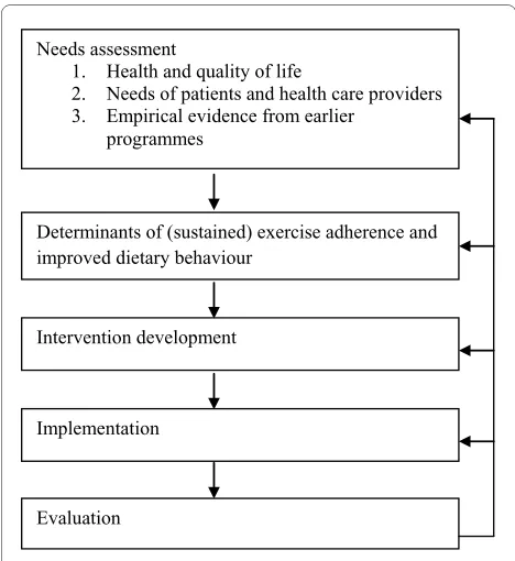 Figure 1 Model of systematic intervention planning and devel-opment.
