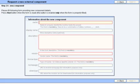 Figure 7. Standard of component data definition in WSDL. 