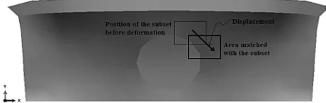 Figure 3. Image correlation function. 