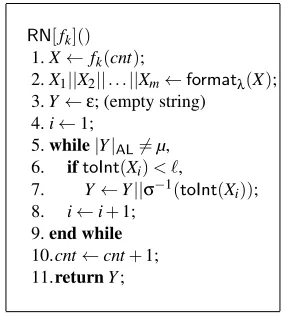 Fig. 6: The TKR2a tokenization scheme.