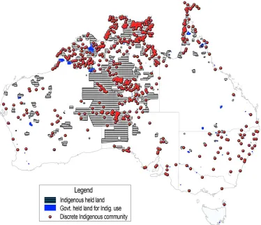 Figure 2 Discrete Indigenous communities and Indigenous-owned land  