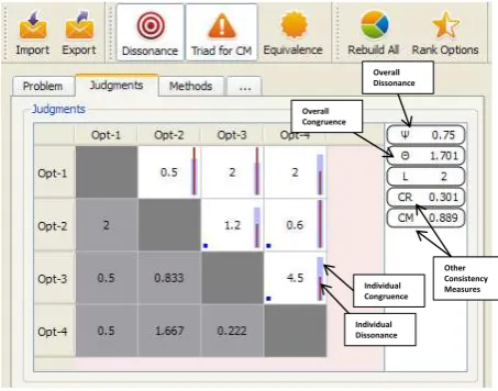 Figure 1: Visualizing Inconsistency in Table View