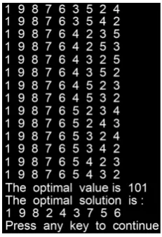 Figure 2. Experimental result picture.                                           