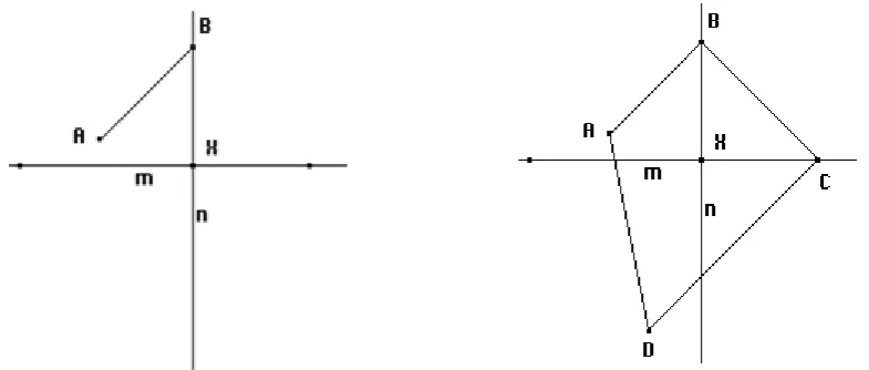 Figure 8: Constructing the quadrilateral around the angle bisectors 