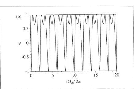 Figure 2.9: Fourier spectrum  of phase modulation The Lorentzian profile of maximum inversion is shown superimposed on the phase modulation 
