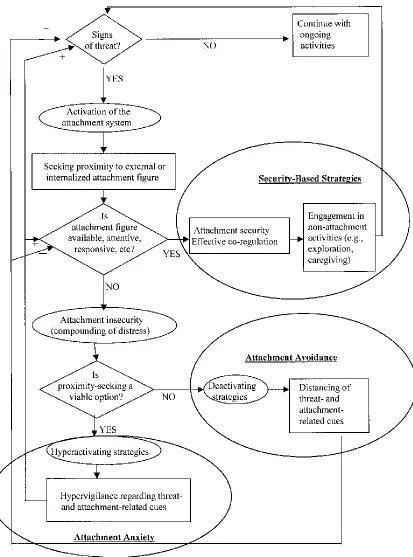 Figure 1. Shaver and Mikulincer’s (2002) model of attachment system activation and 