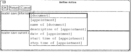 Figure 3: The Controlled Natural Language Interface 
