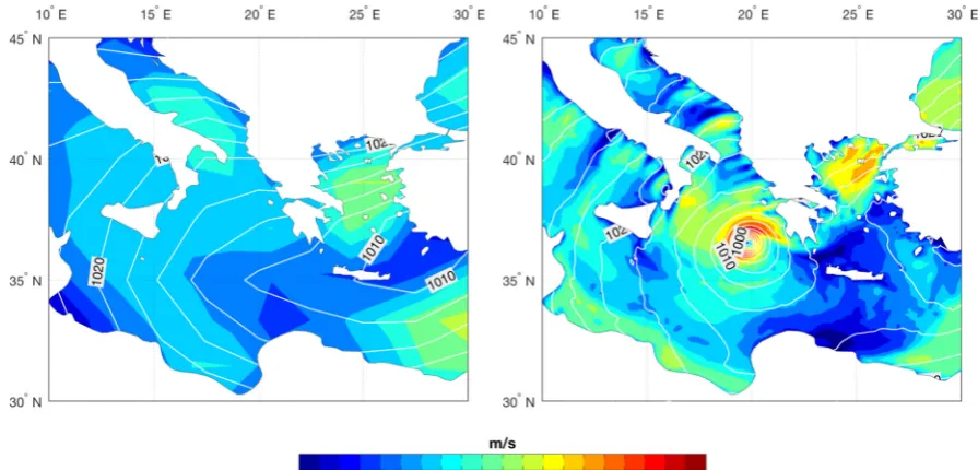 Figure 4: Track density of simulated medicanes in the 1948-2010 period (COSMO -CLM, 10 km grid resolution, forcing: NCEP; Cavicchia et al., 2014a)