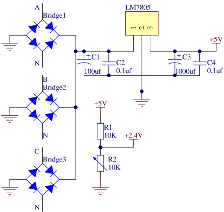 Figure 6. The hardware design of power management. 