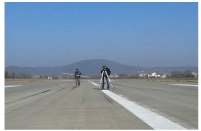 Figure 3 shows the leveling of the runway in progress. 