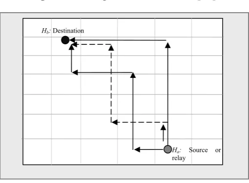 Figure 7. Multiple Shortest Routes [19]. 