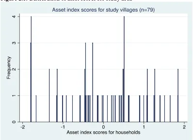 Figure 2.1: Distribution of asset scores for study area 