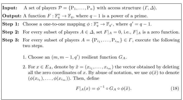 Table 5. Construction III