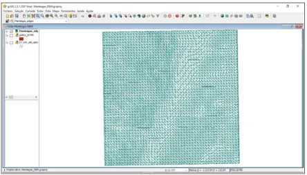 Figure 5. Resulting DXF file, from the export process from GS to the gvSIG.