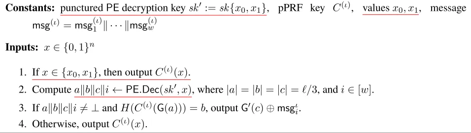 Figure 5: Program M{x0, x1} in Hyb2