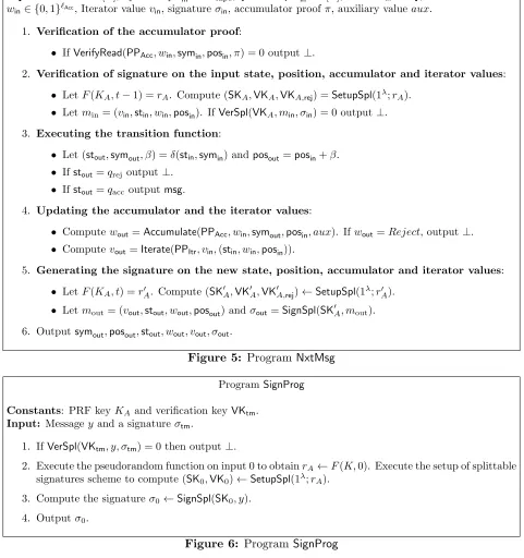 Figure 5: Program NxtMsg