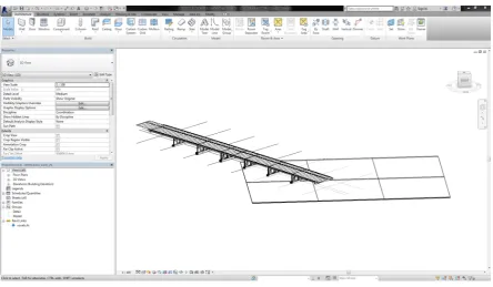Figure 11. Attempting to put a BIM model of a bridge (provided by VolkerInfra for testing) and thegenerated GeoTOP voxel model.