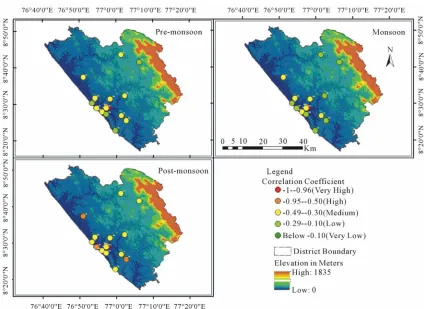 Figure 7. Mapping of zinc content and nematode density. 