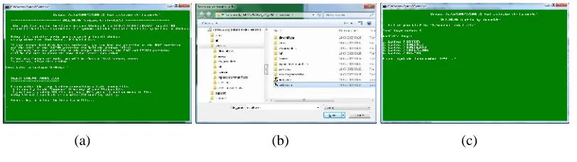 Figure 1. NT6 Fast Installer Screens [7]