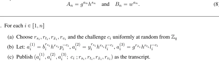 Figure 7: Simulator for Proof of Assets protocol
