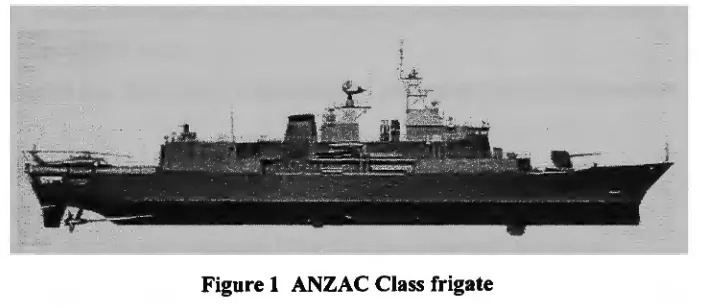 Figure 1 ANZAC Class frigate 