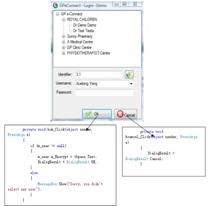 Figure 1.2 GUI and its underlying codes 